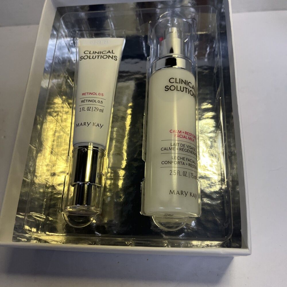 Mary Kay clinical solutions retinol 0.5 set New Exp 3/25 Facial Milk